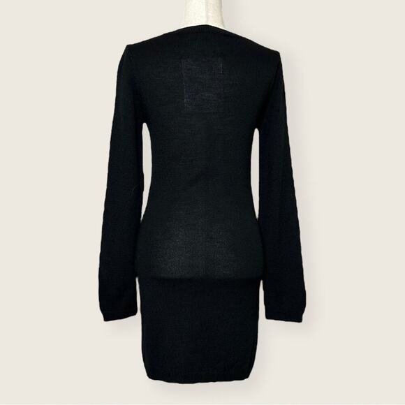 NWT | Susana Monaco | Wool Dress | Black | Size Small - Picture 4 of 9
